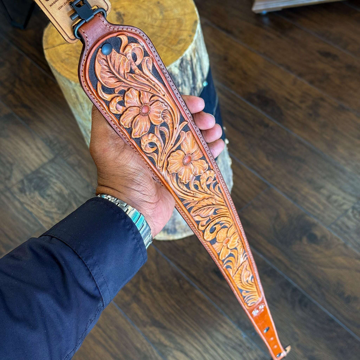 Rifle Sling - Hand Tooled Designs