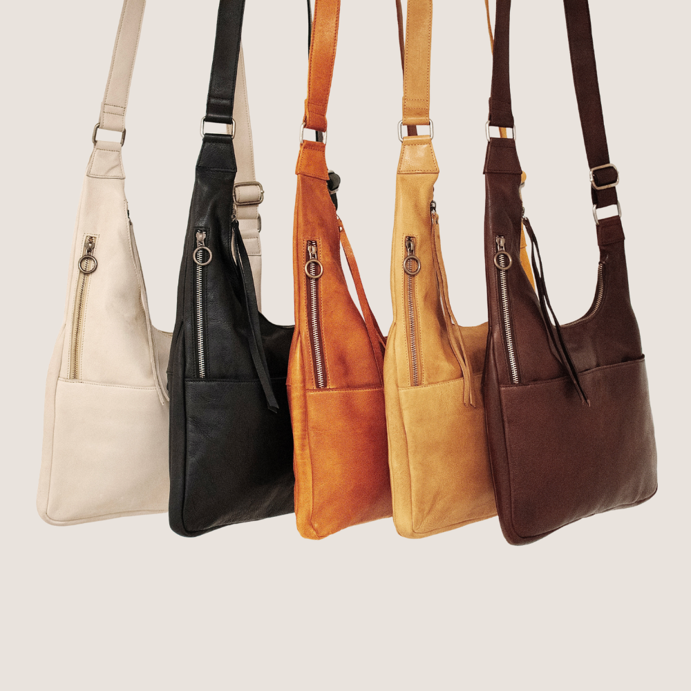 Alta Leather Crossbody Bag