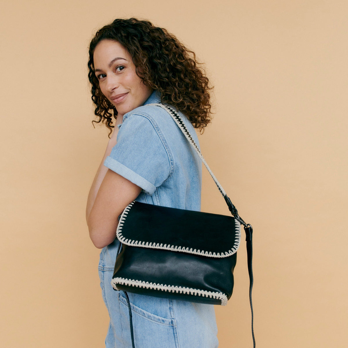 Ambrose Leather Shoulder Bag