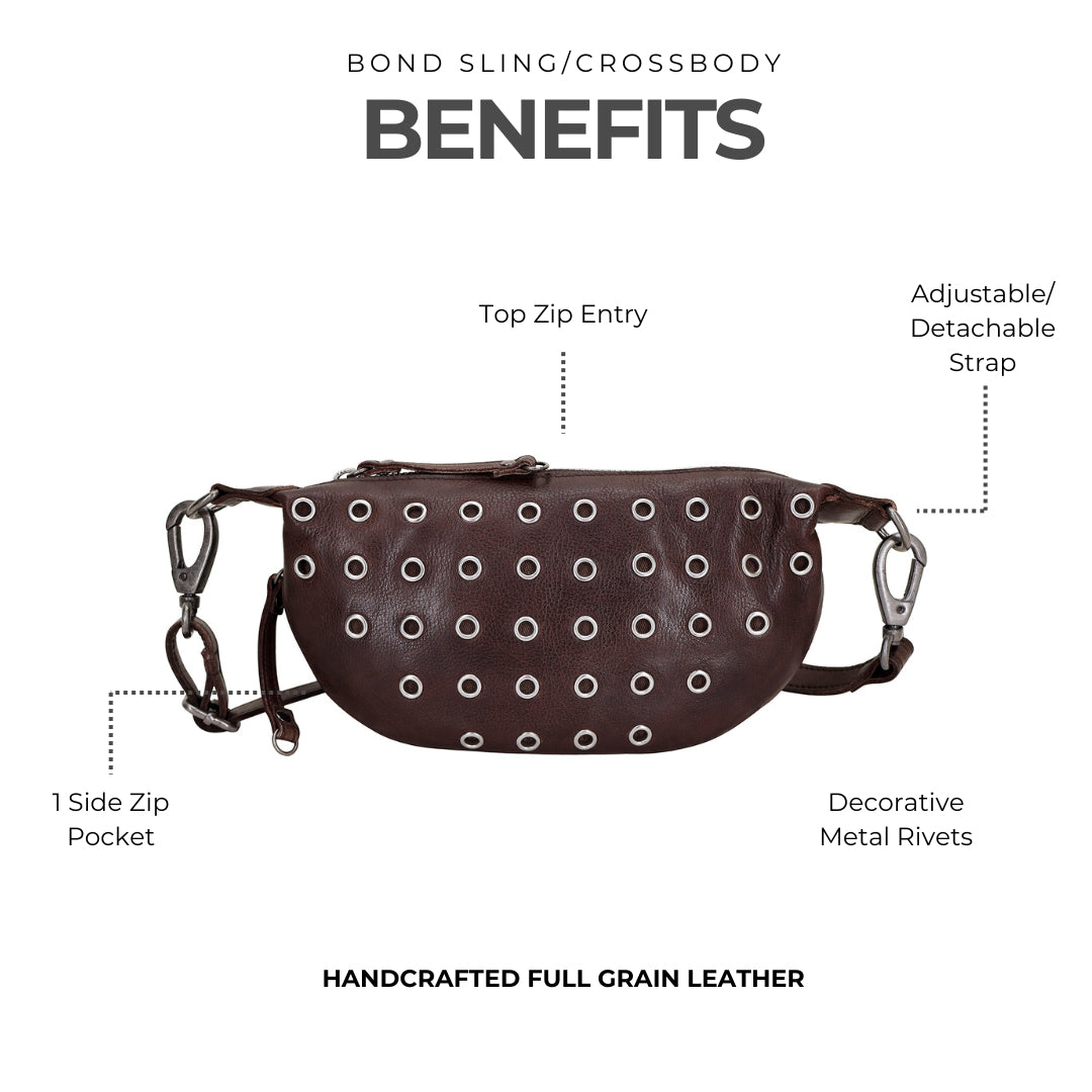 Bond Leather Sling Bag