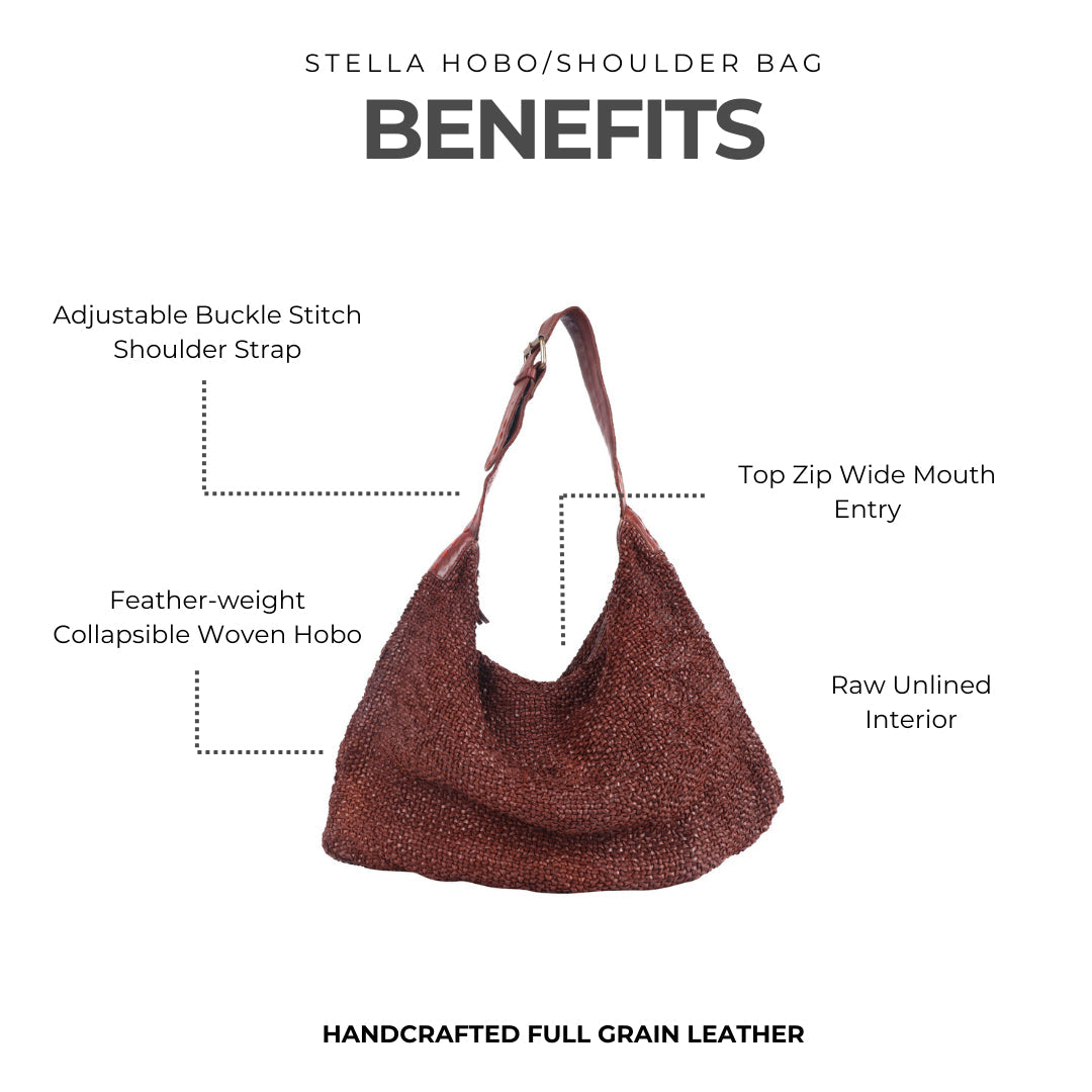 Stella Leather Hobo Bag