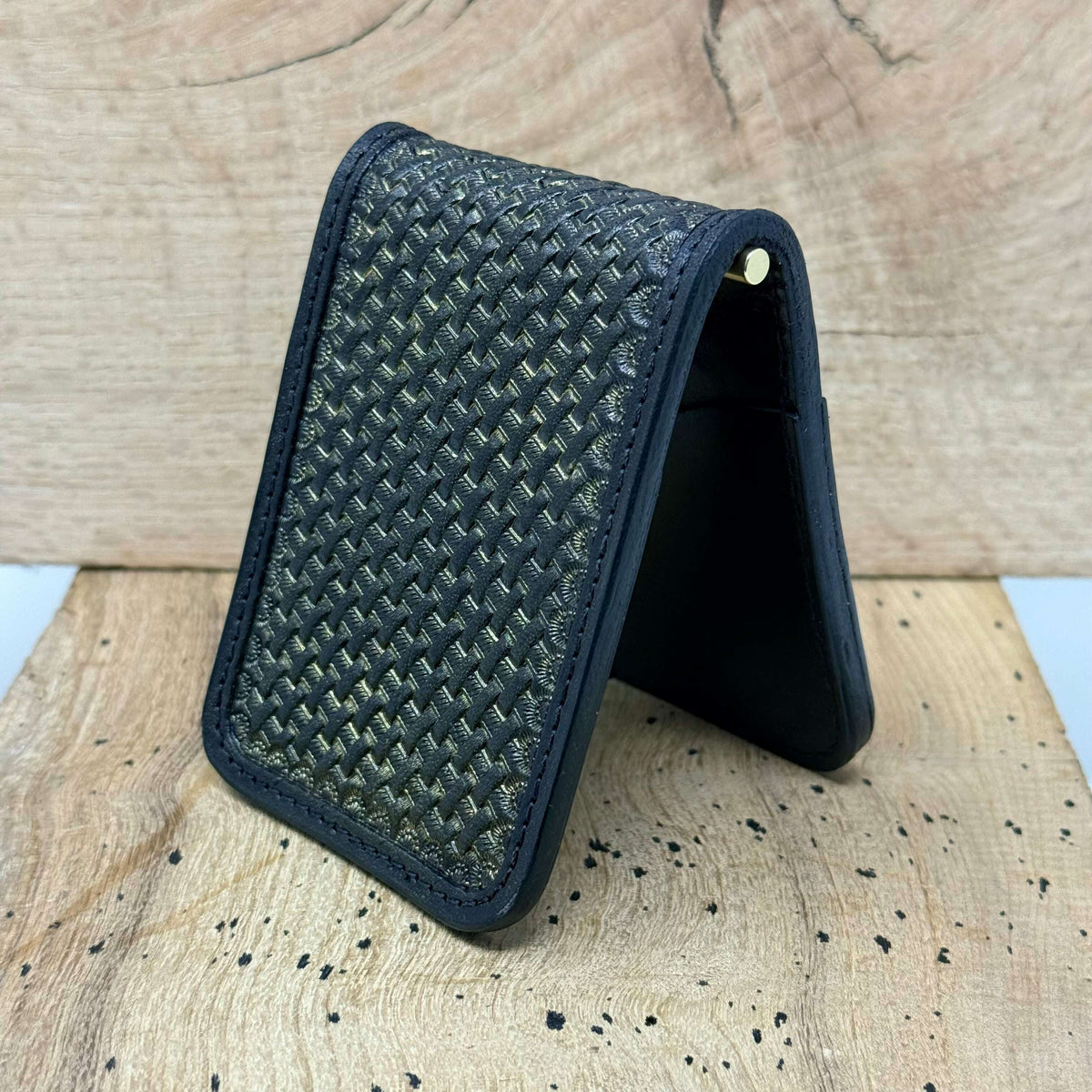 Rancher’s Wallet – Gold Dust Basket Stamp / 0101