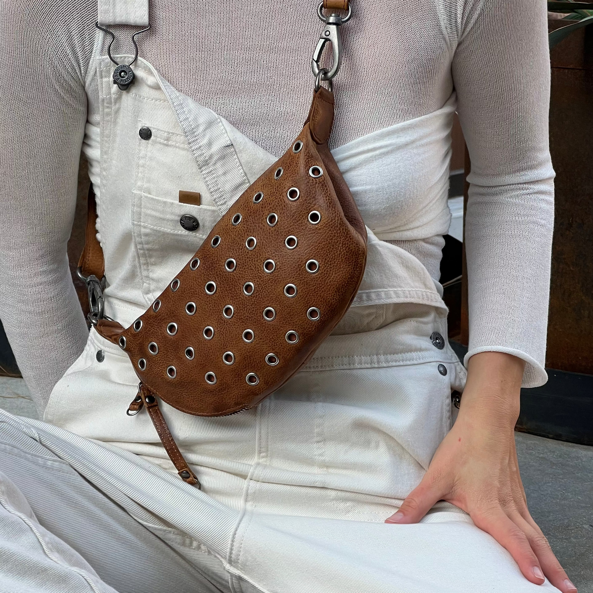 Bond Leather Sling Bag