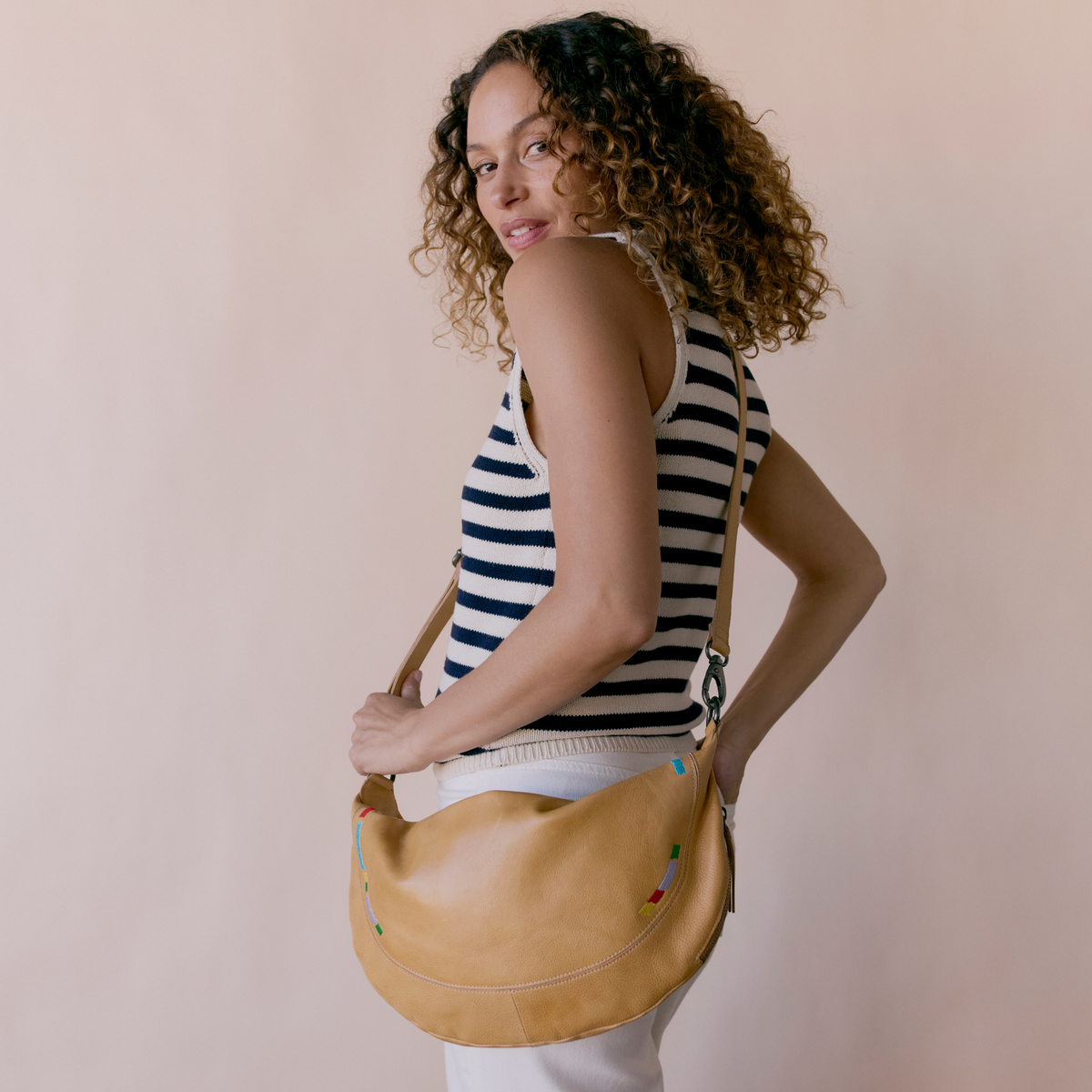 Haven Leather Sling Bag
