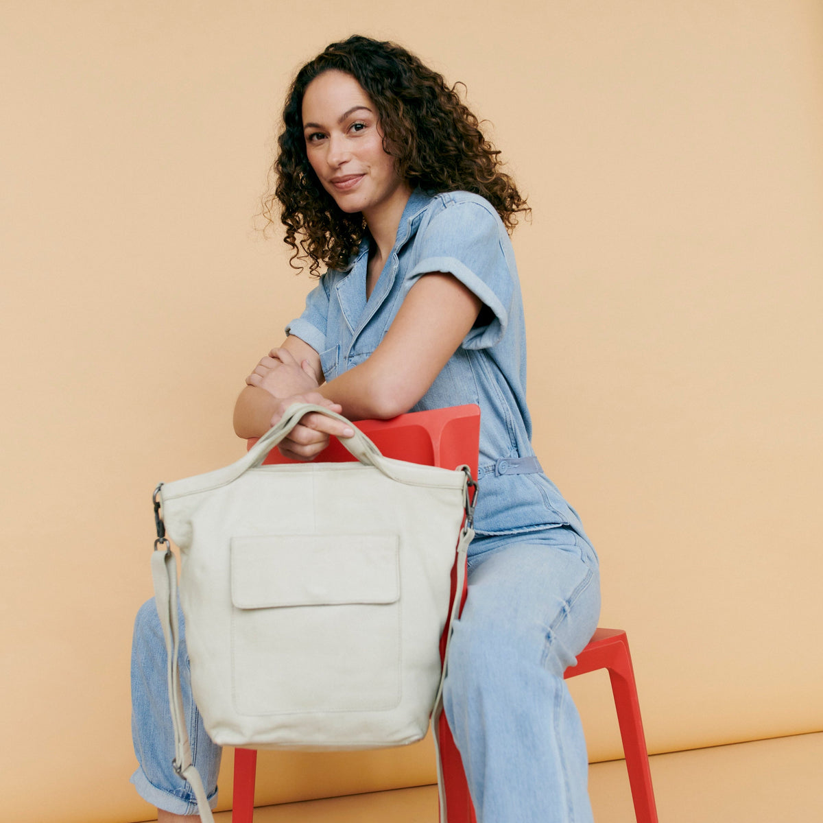 Bianca Leather Crossbody Bag