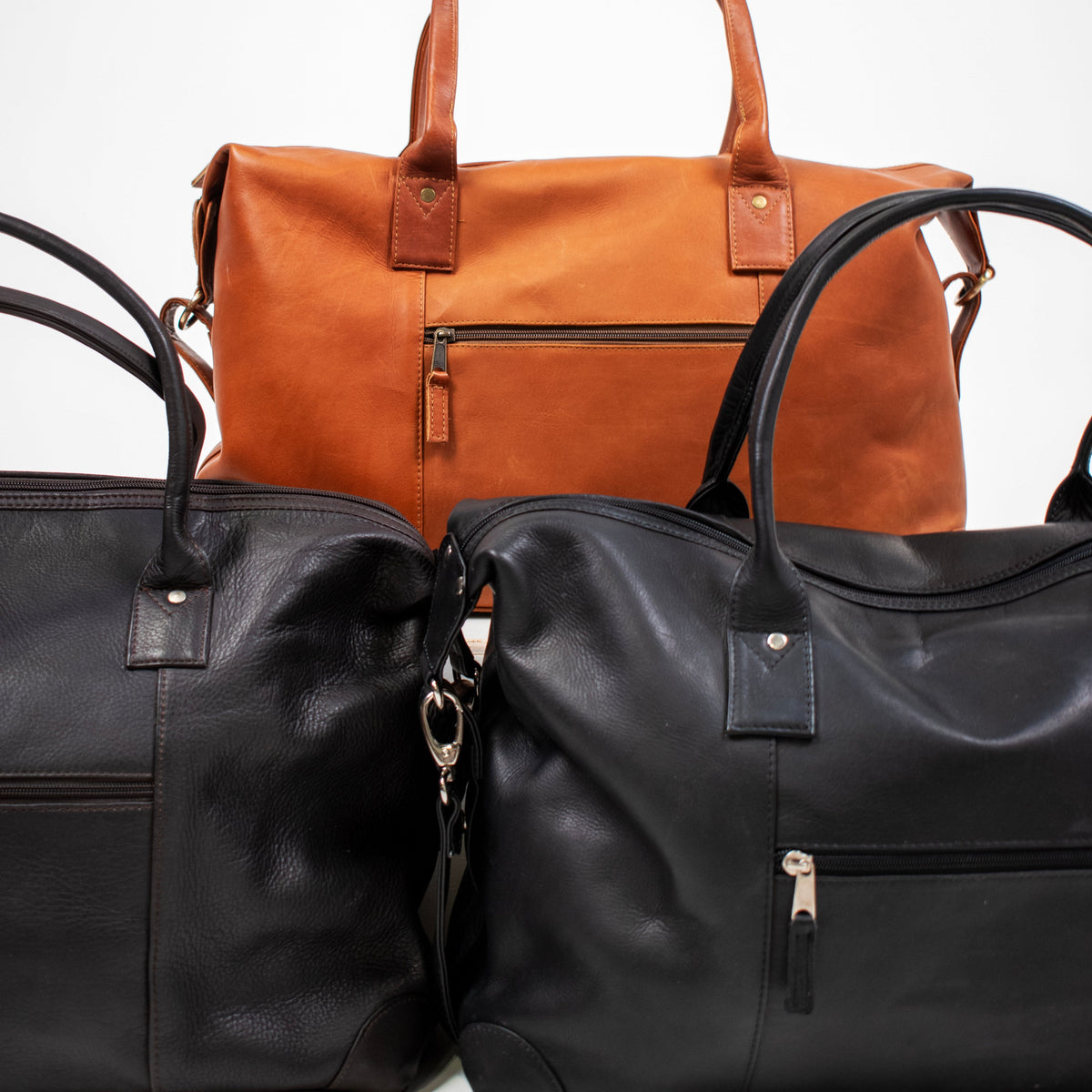 Denver Leather Duffel Bag