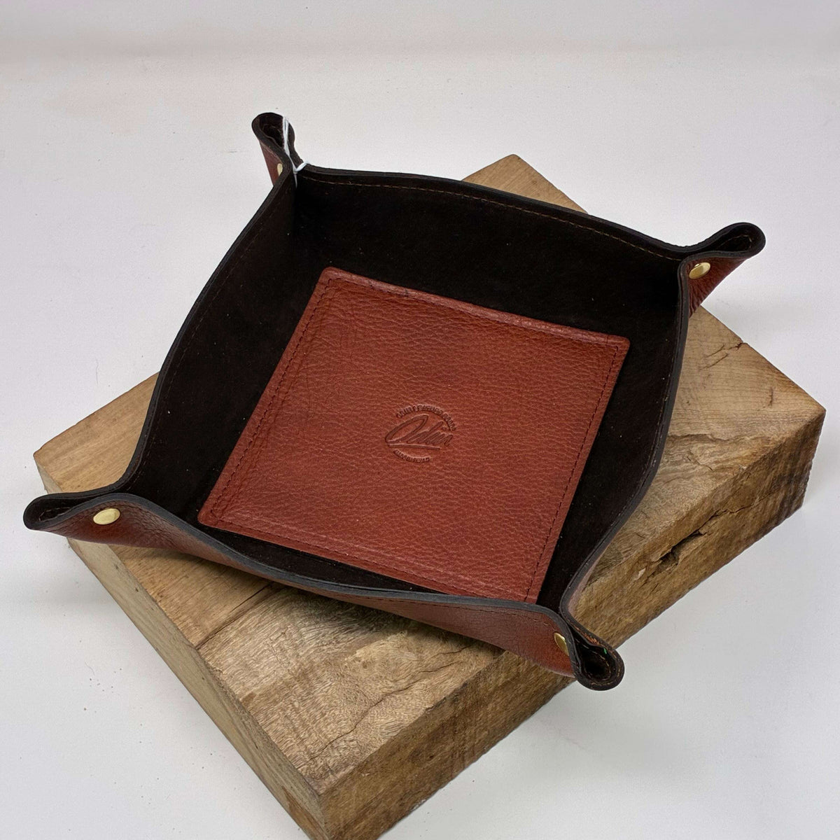 Leather Valet Tray – Small
