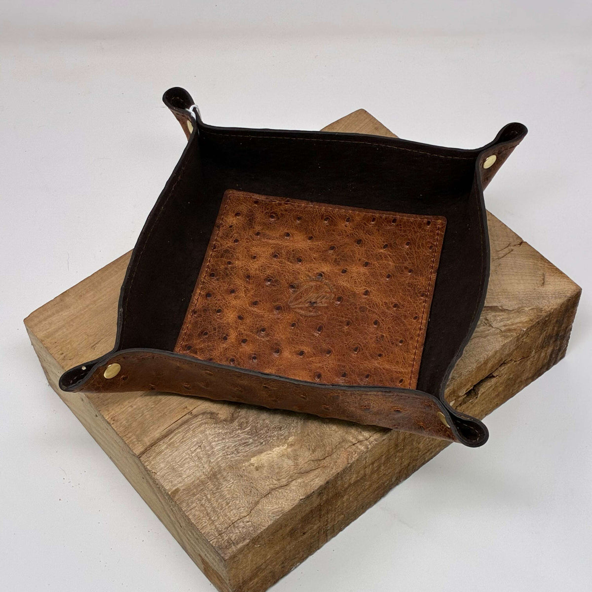 Leather Valet Tray – Small