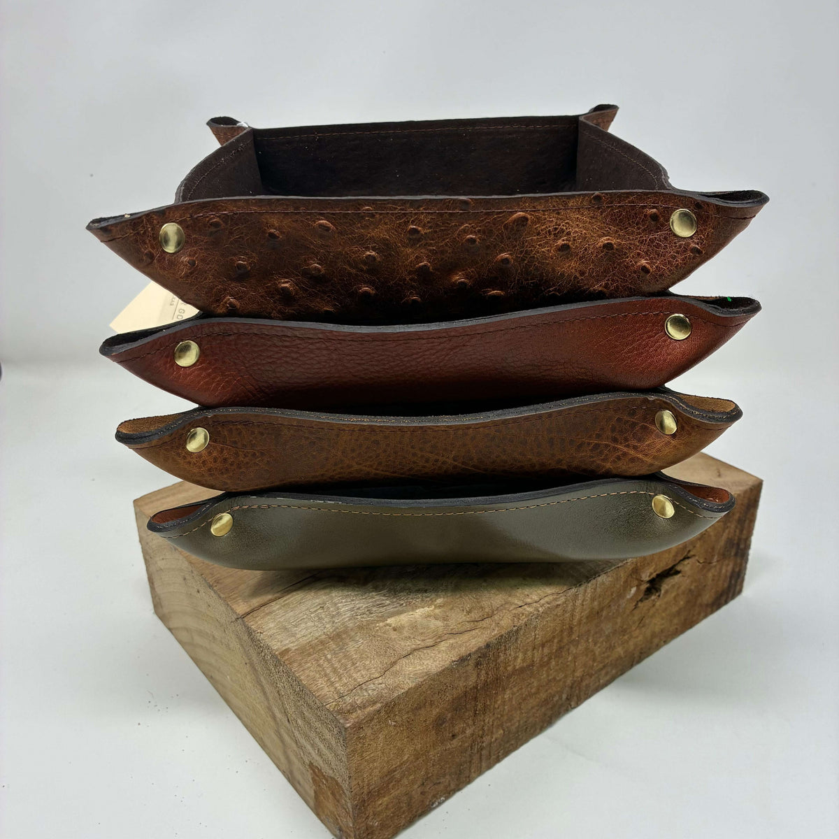 Leather Valet Tray – Small