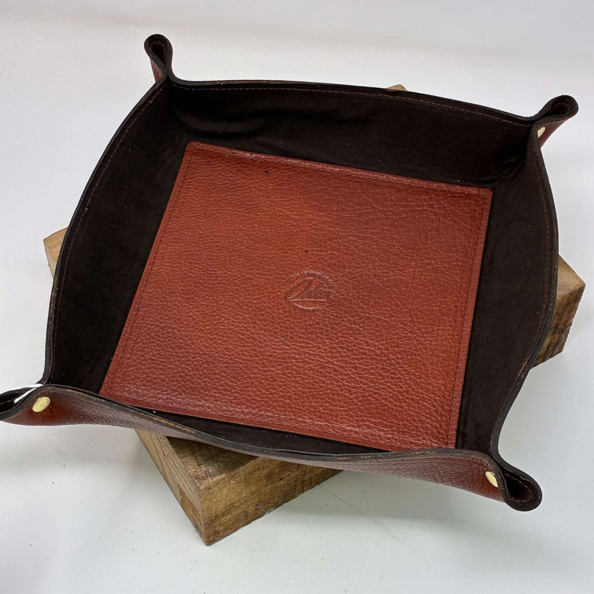 Leather Valet Tray – Large