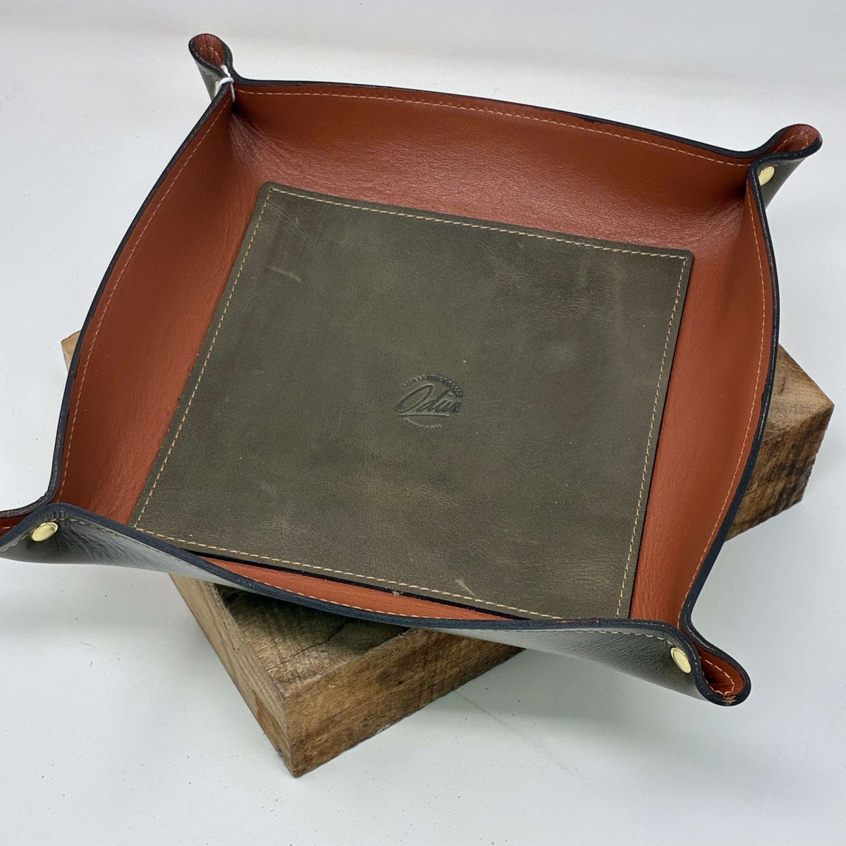 Leather Valet Tray – Large