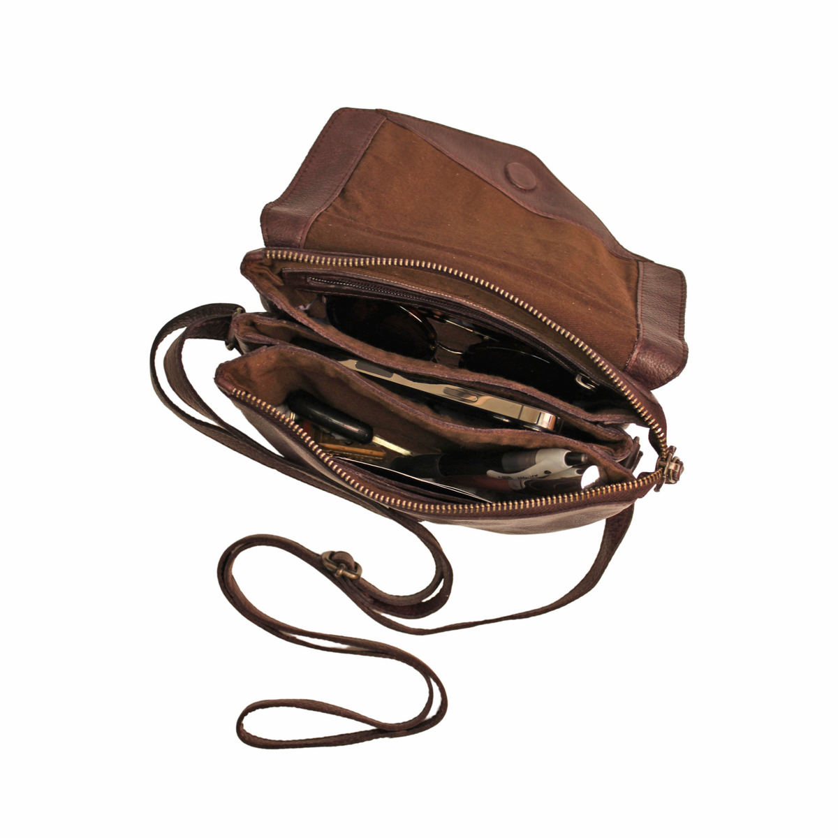 Harbor Leather Crossbody Bag