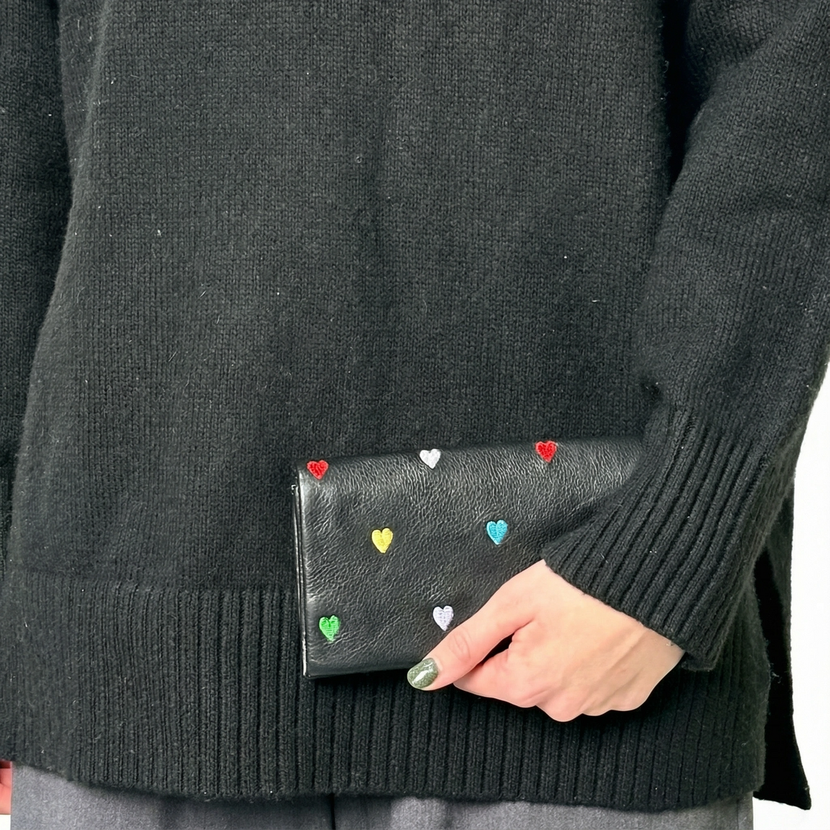 Eloise Heart Leather Wallet