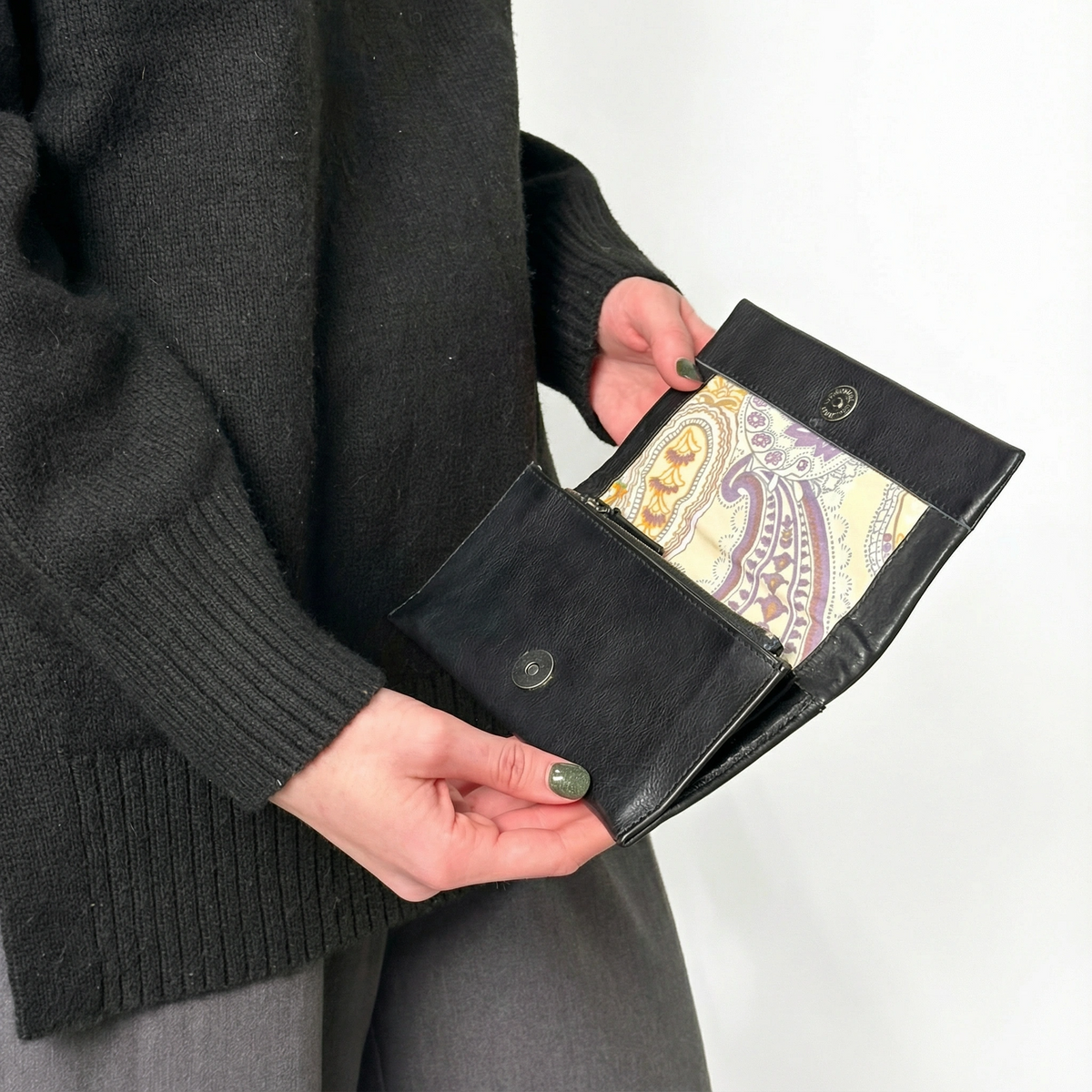 Eloise Heart Leather Wallet