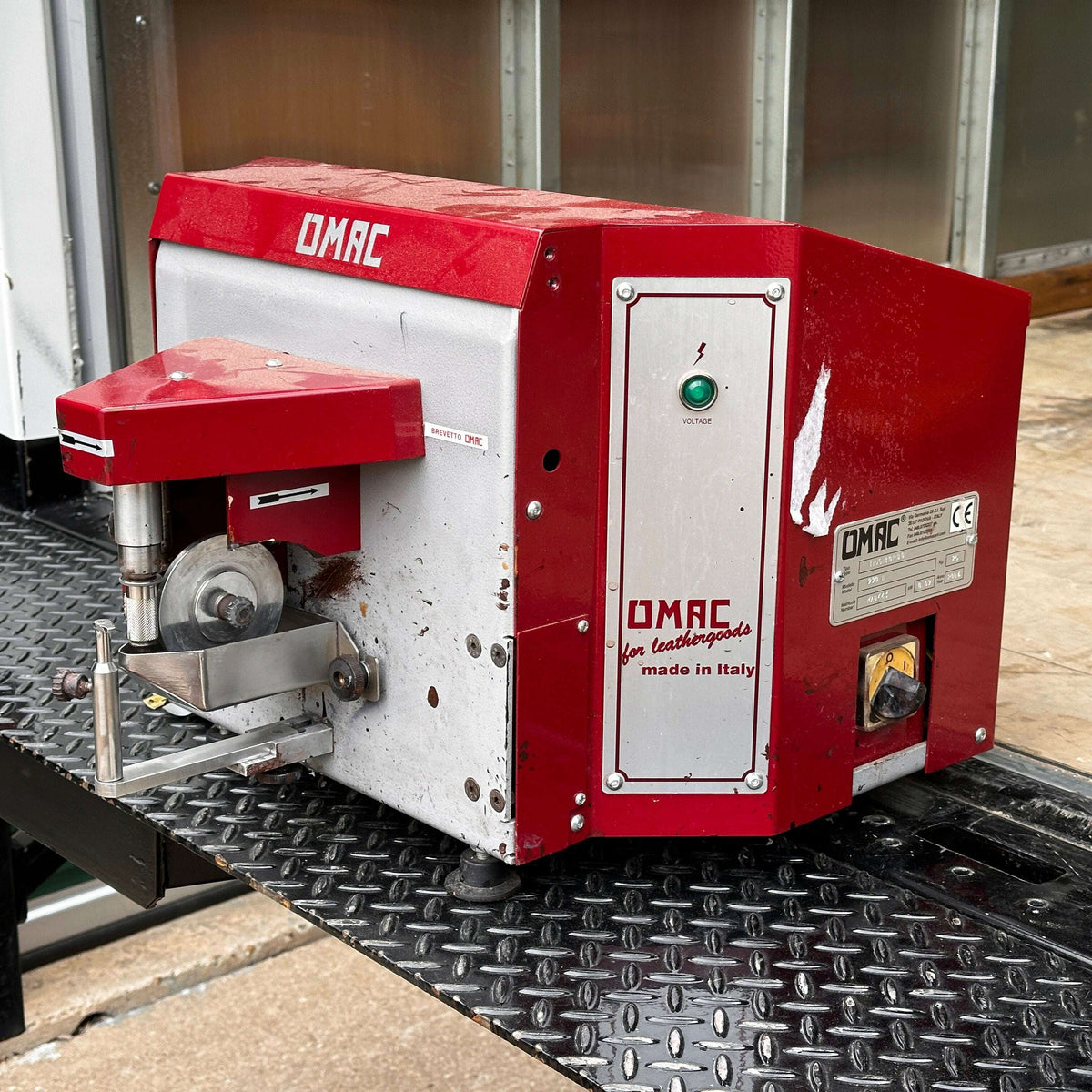 Omac 990 N Single Edge Painting Machine - 16mm wheel