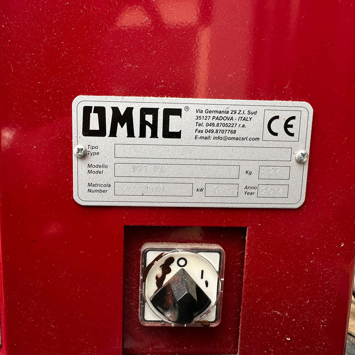 Omac 991 PA Dual Head Edge Paint Applicator
