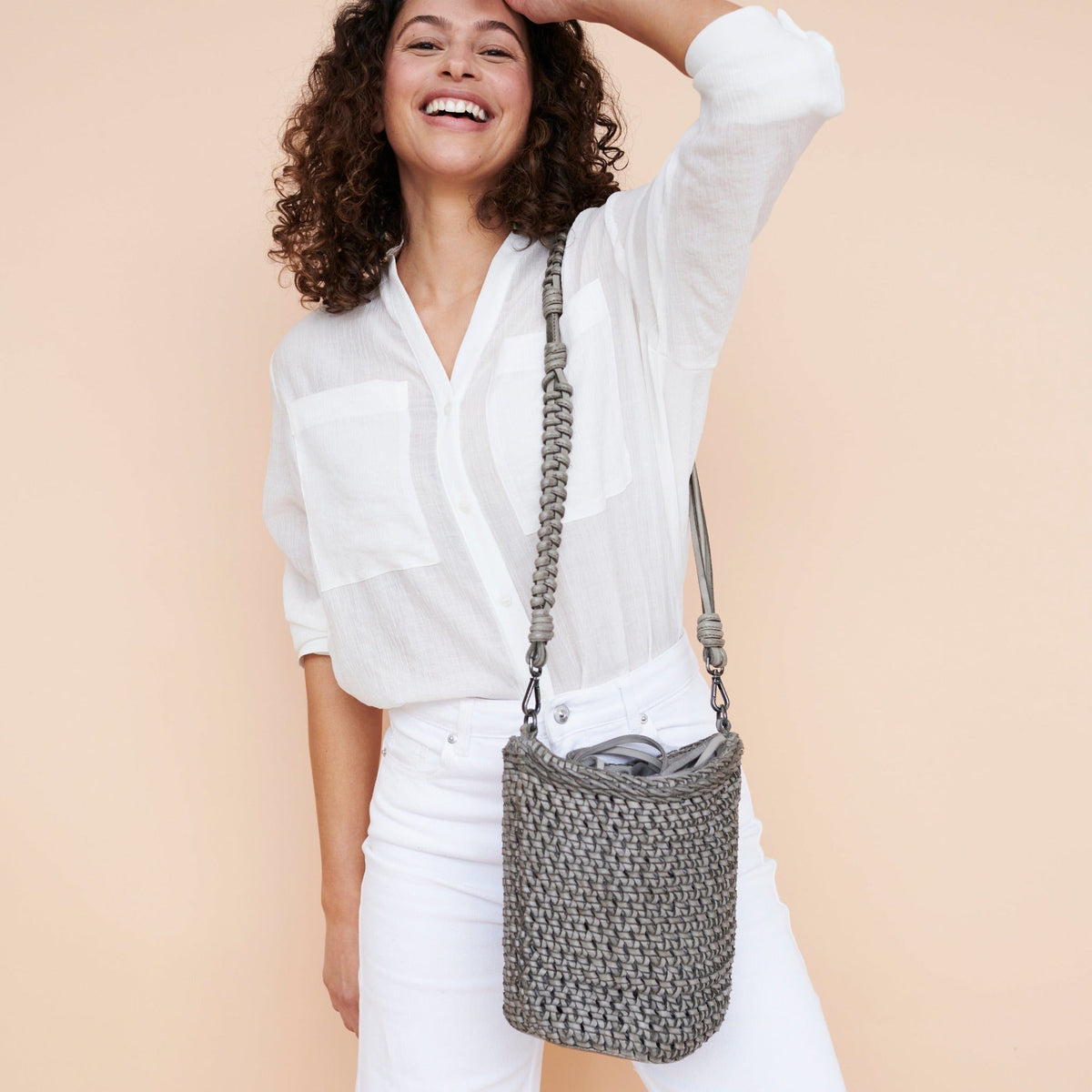 Cate Leather Shoulder Bag