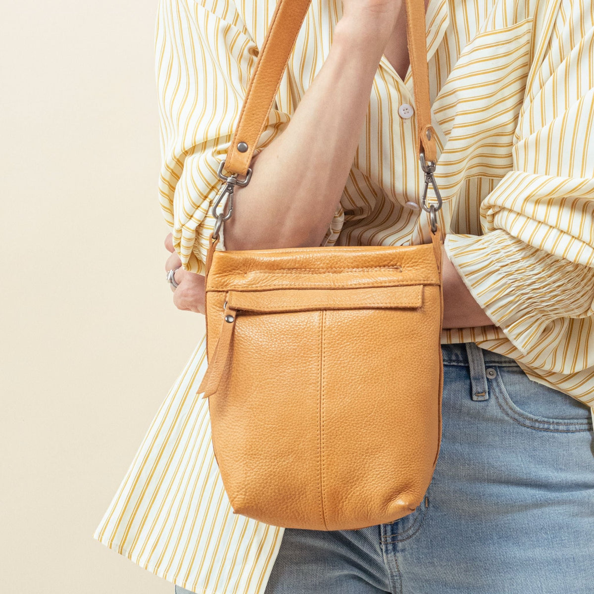 Fran Leather Crossbody