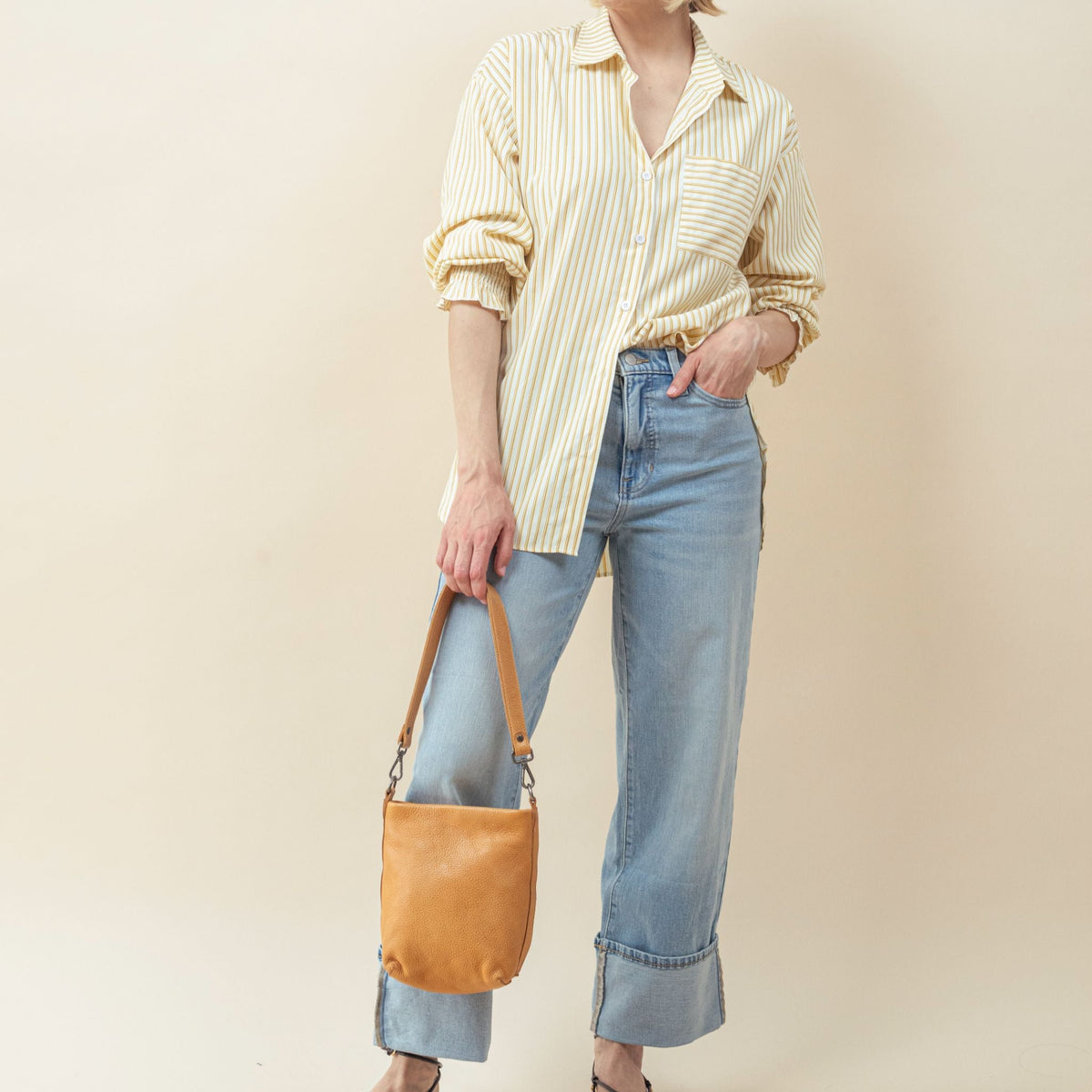 Fran Leather Crossbody