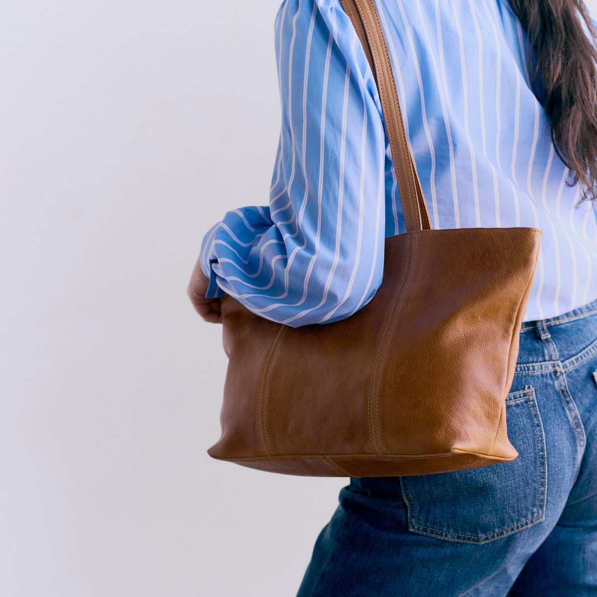 Margot Leather Tote Bag