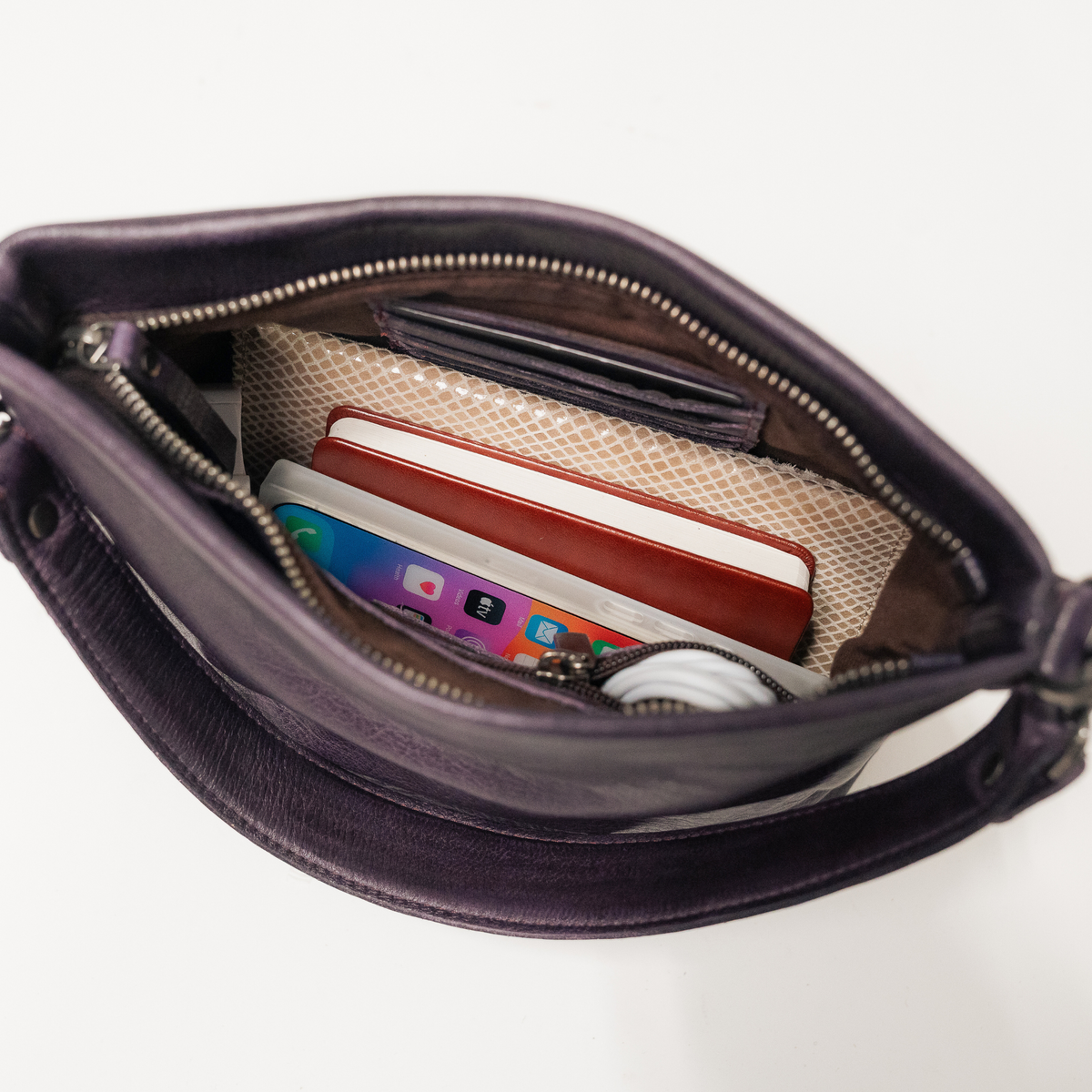 Ivy Leather Crossbody Bag