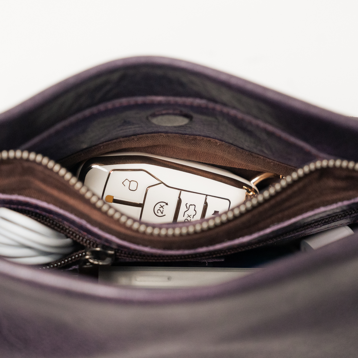 Ivy Leather Crossbody Bag
