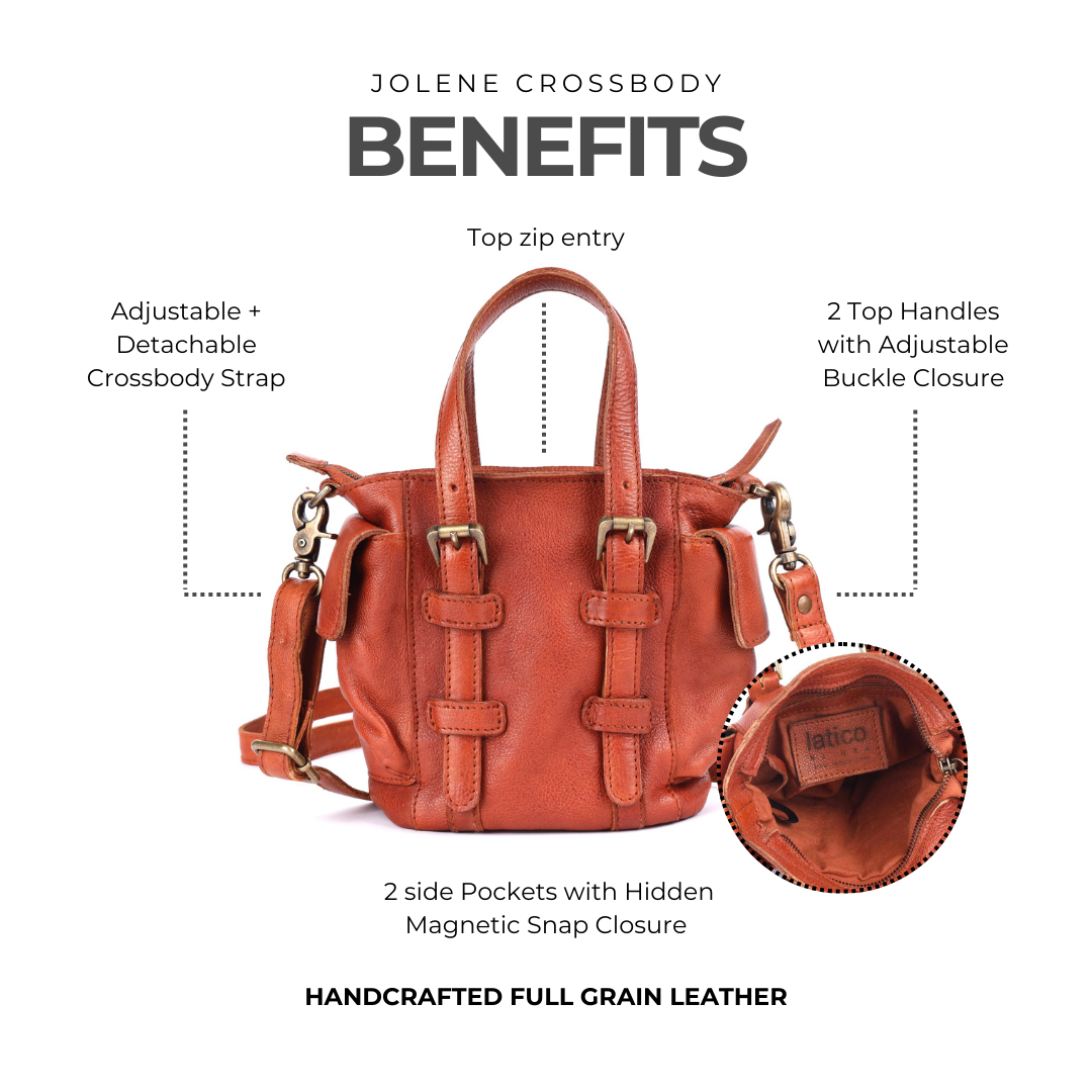 Jolene Leather Crossbody Bag