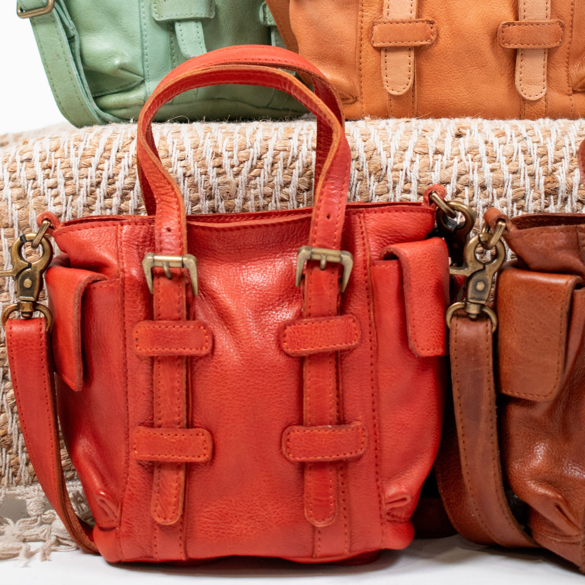 Jolene Leather Crossbody Bag