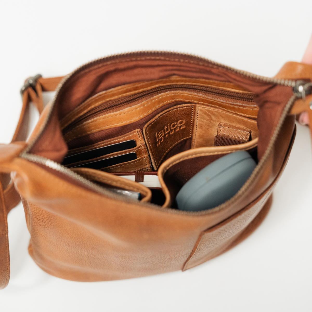 Kerry Leather Crossbody Bag