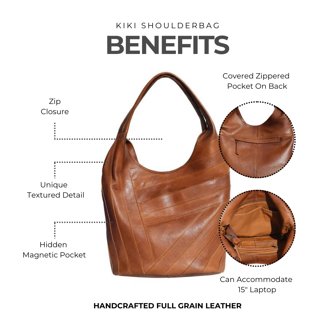 Kiki Leather Shoulder Bag