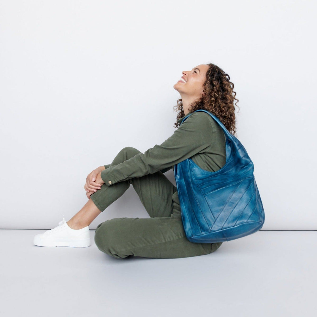 Kiki Leather Shoulder Bag