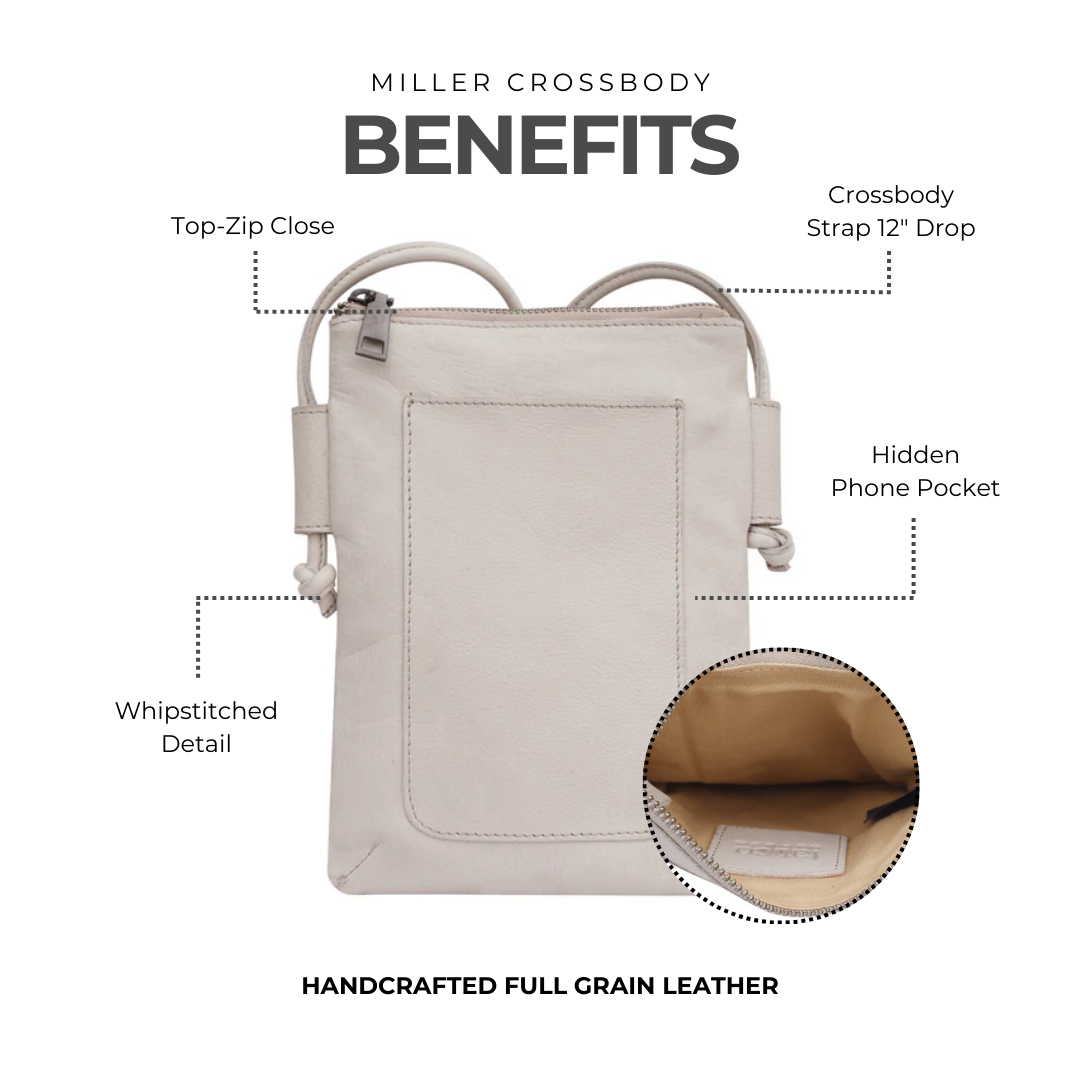 Miller Leather Crossbody Bag