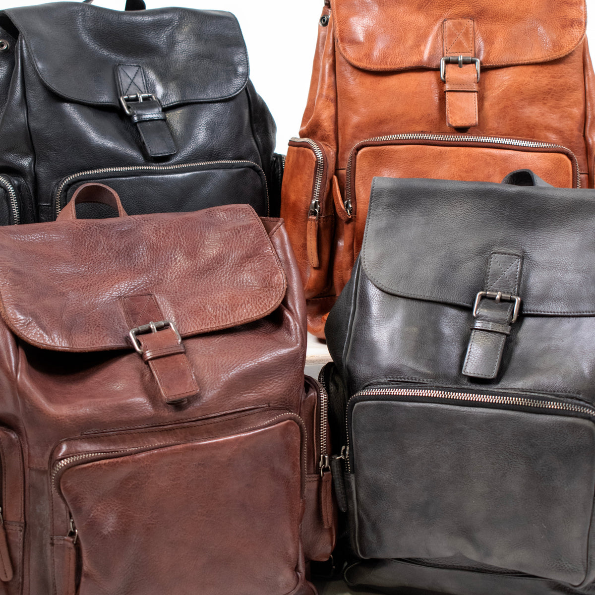 Mateo Leather Backpack