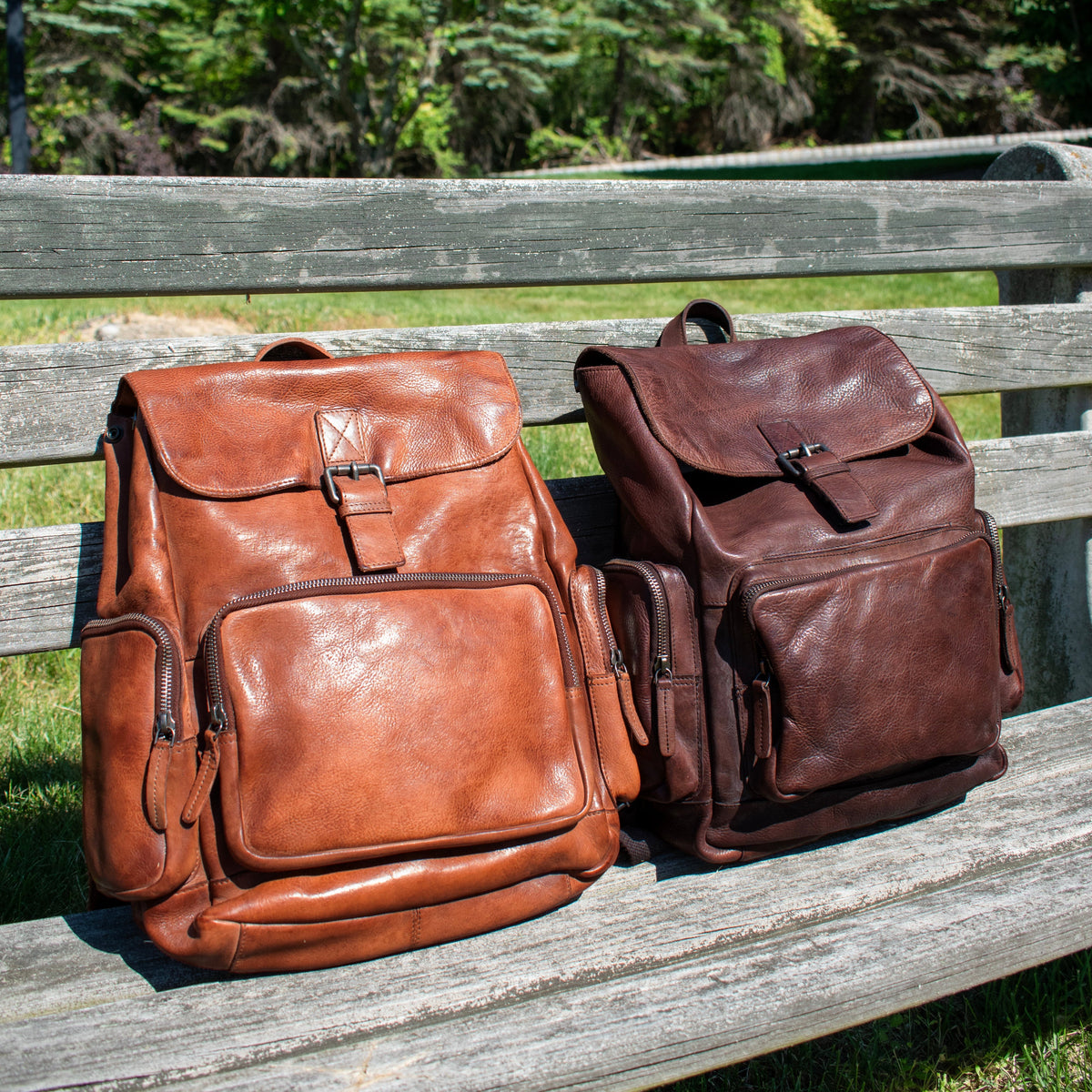 Mateo Leather Backpack