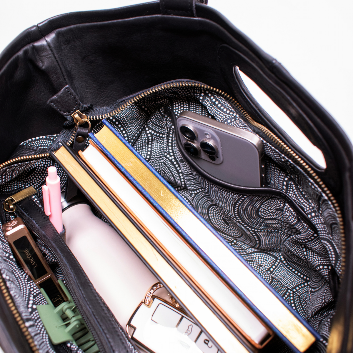 Orly Milled Leather Tote Bag