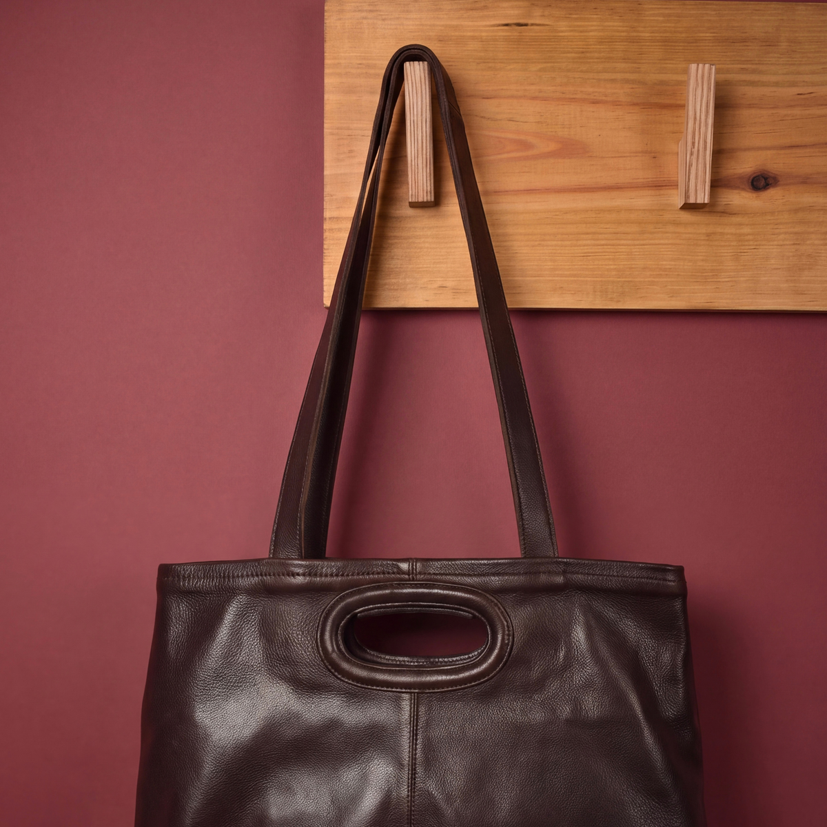 Orly Milled Leather Tote Bag