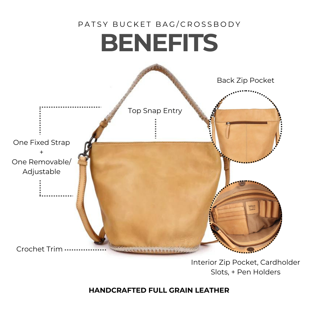 Patsy Leather Crossbody Bag