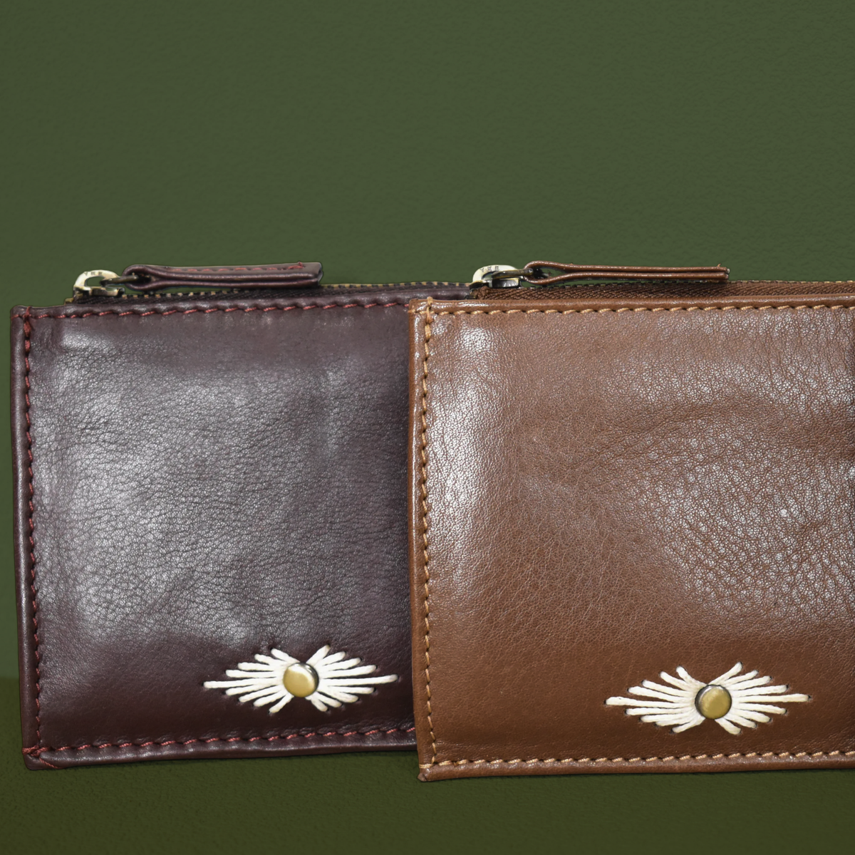 Paz Milled Leather Wallet