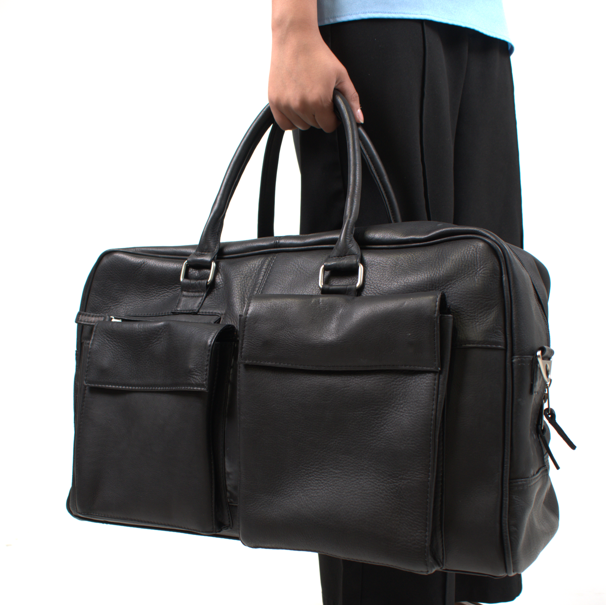Prime Time Leather Duffel Bag