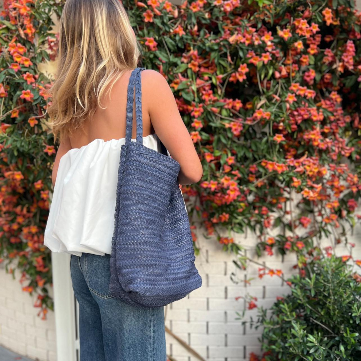 Studio Leather Tote Bag