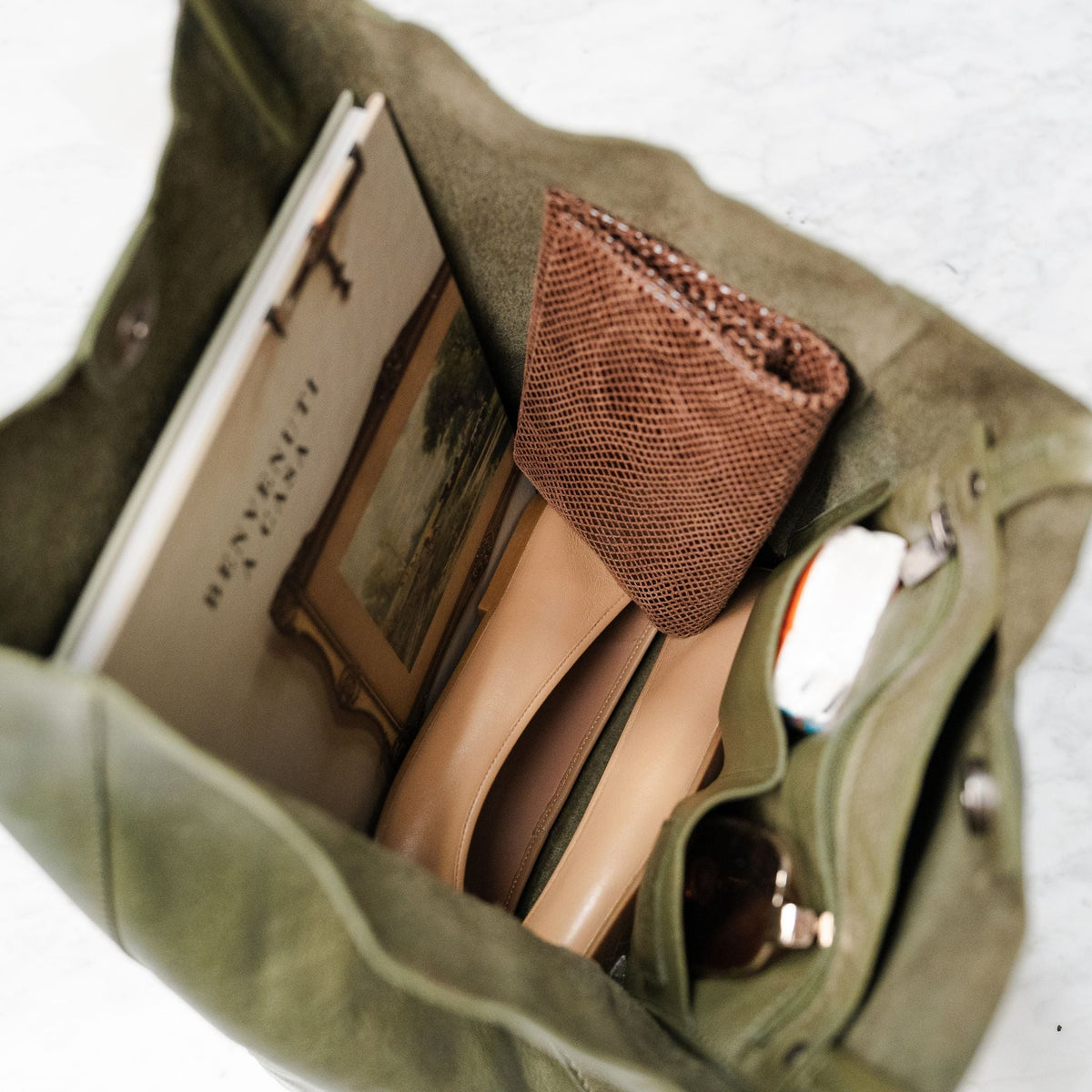 Dolce Leather Tote Bag