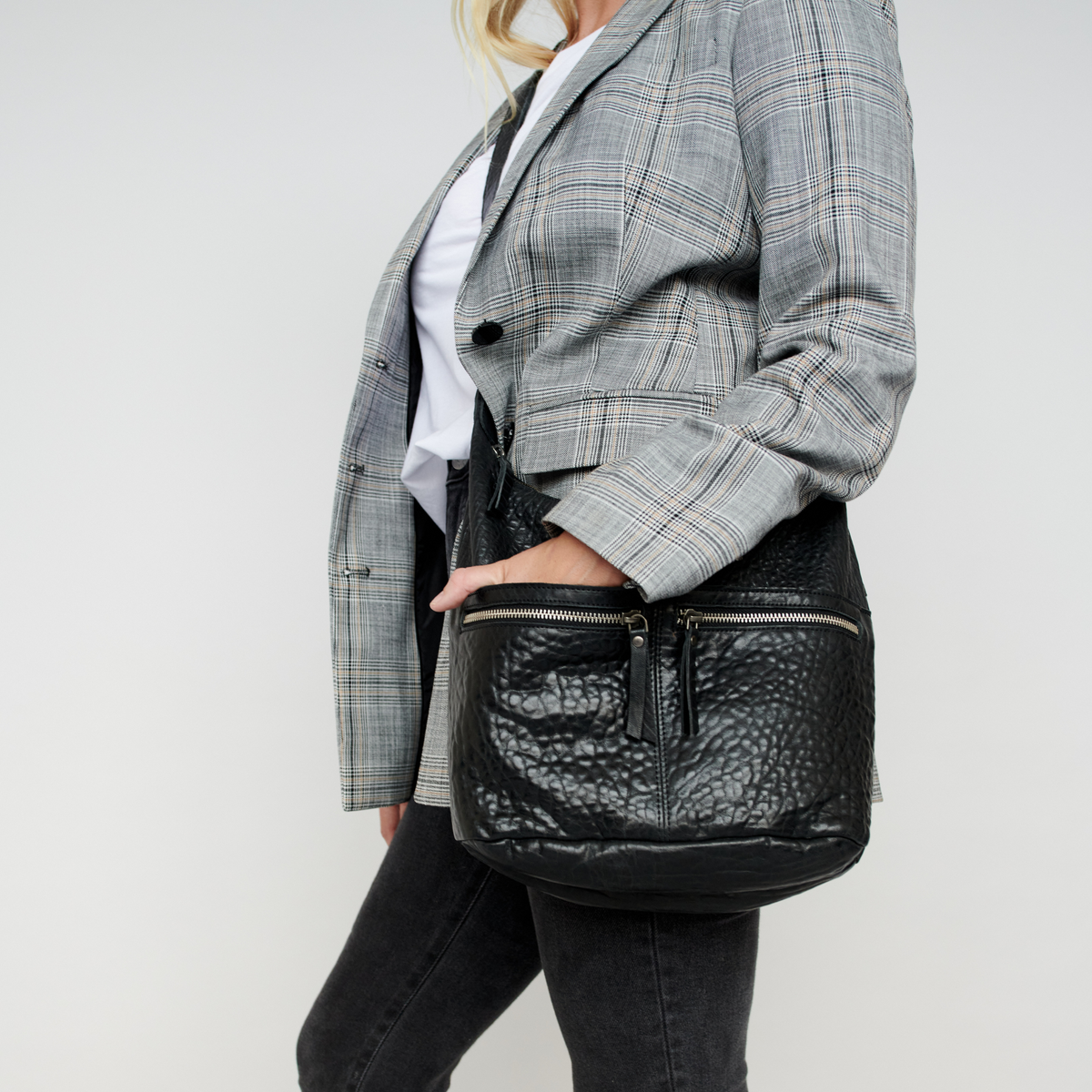 Gita Leather Crossbody Bag