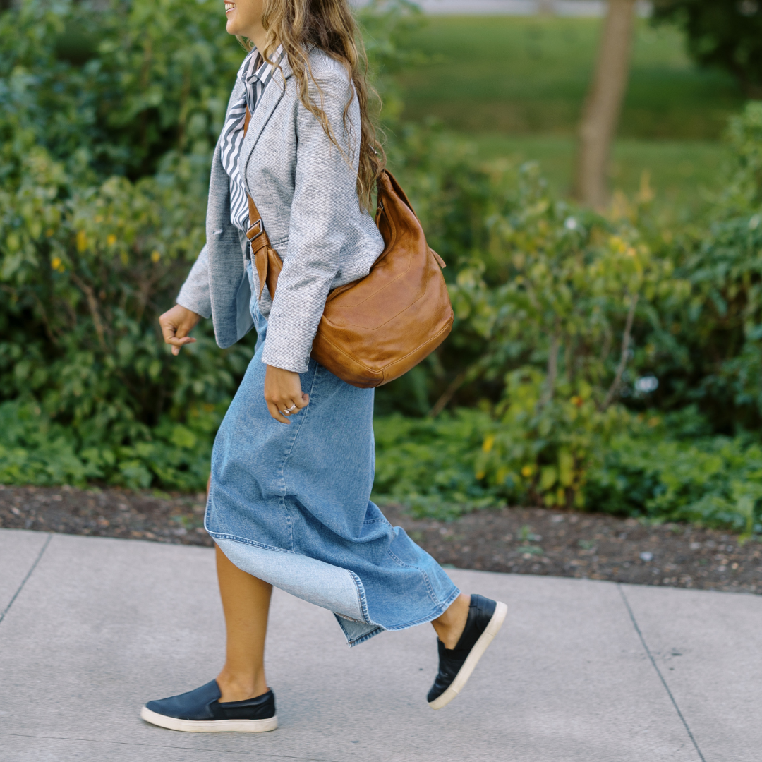 Boone Leather Sling Bag