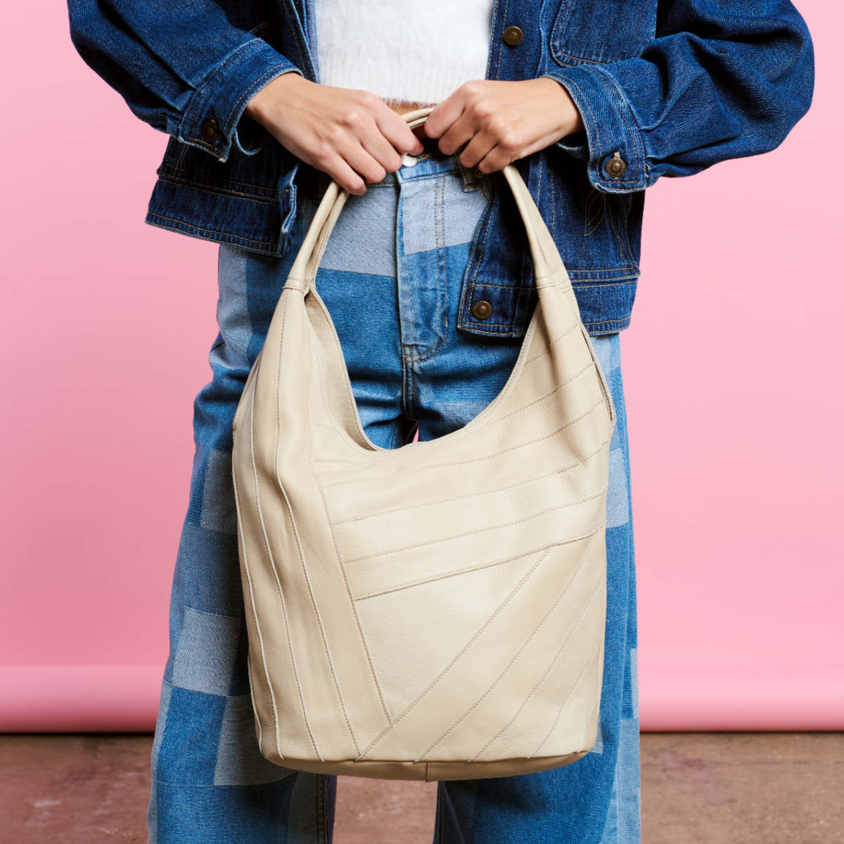 Kiki Leather Shoulder Bag