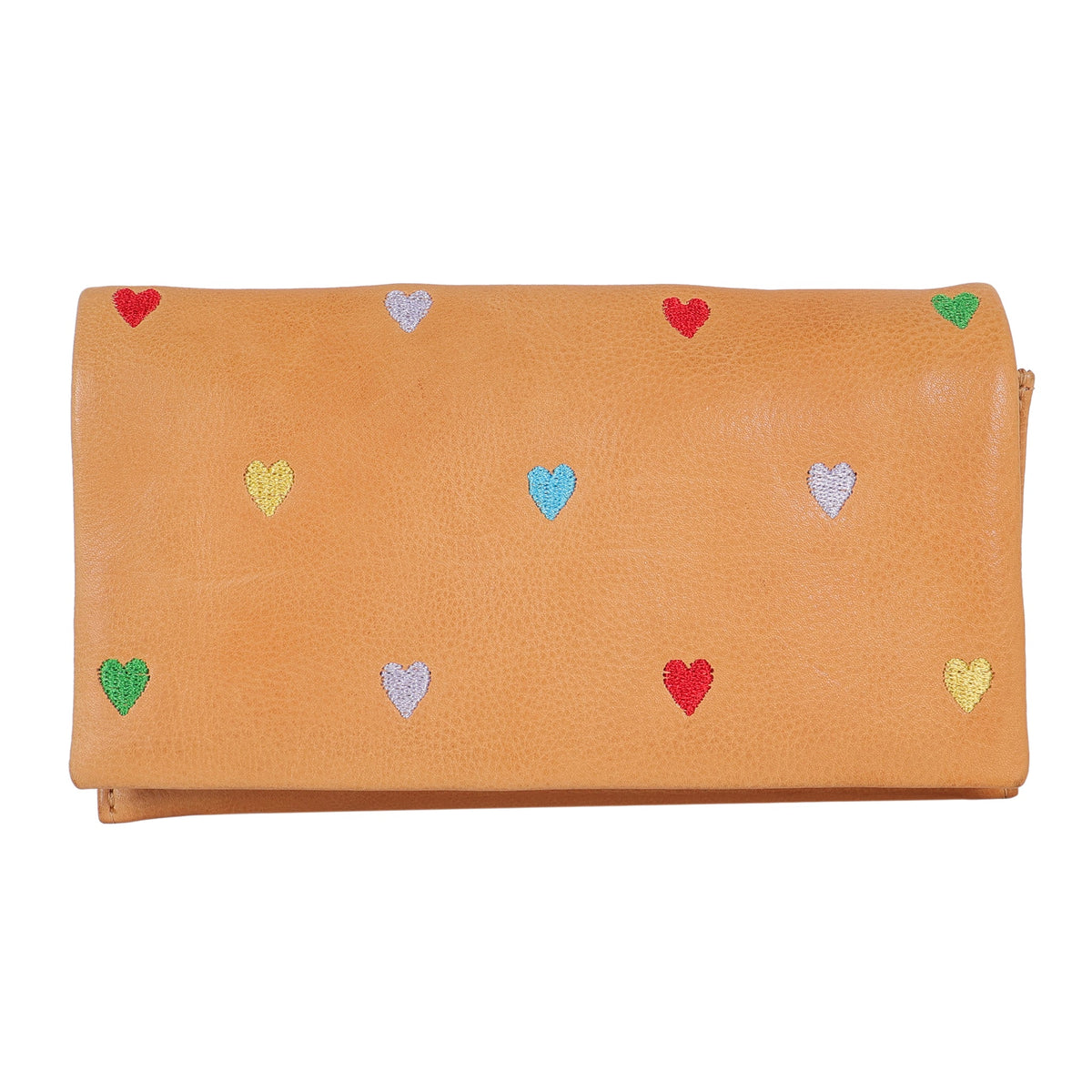 Eloise Heart Leather Wallet