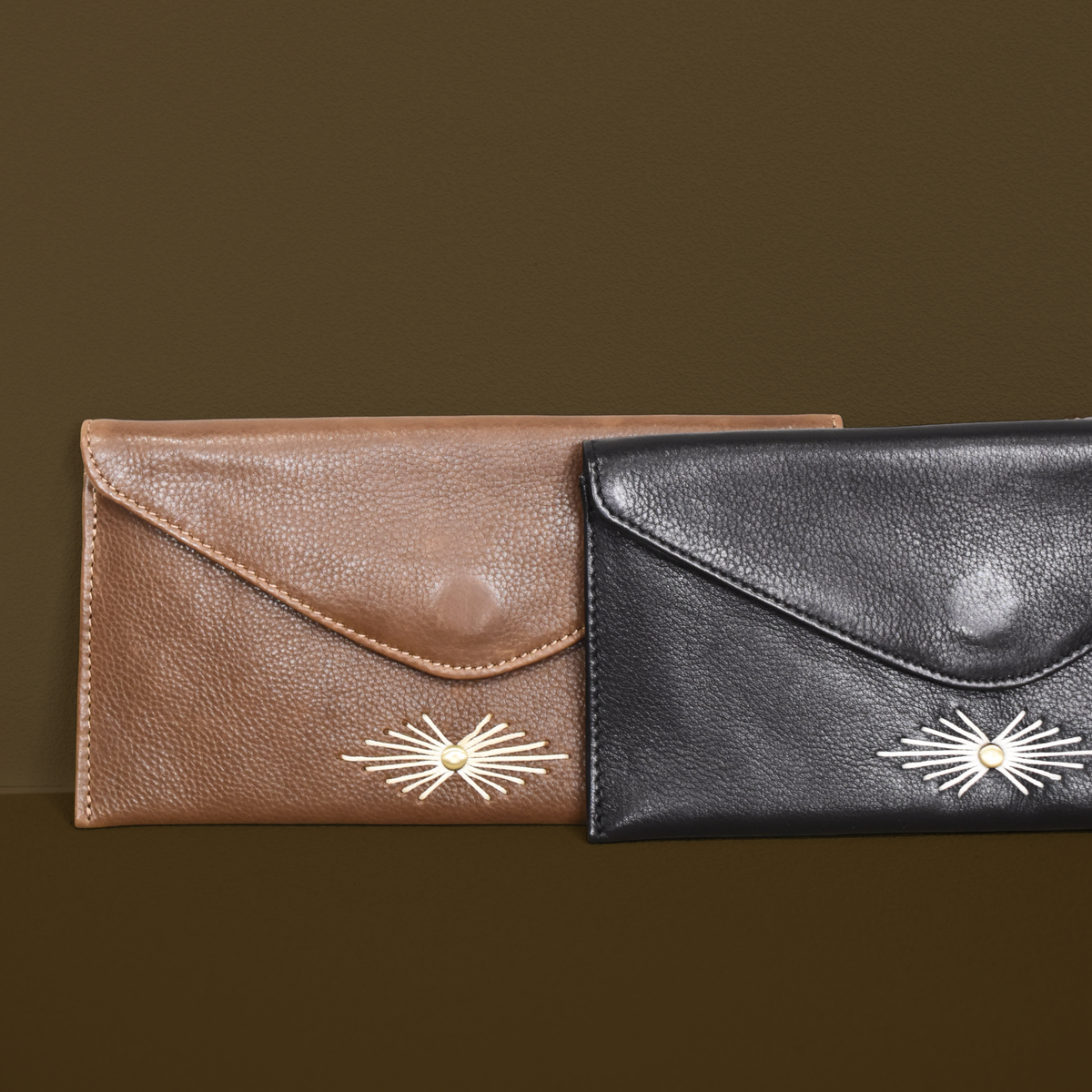 Ynez Milled Leather Wallet
