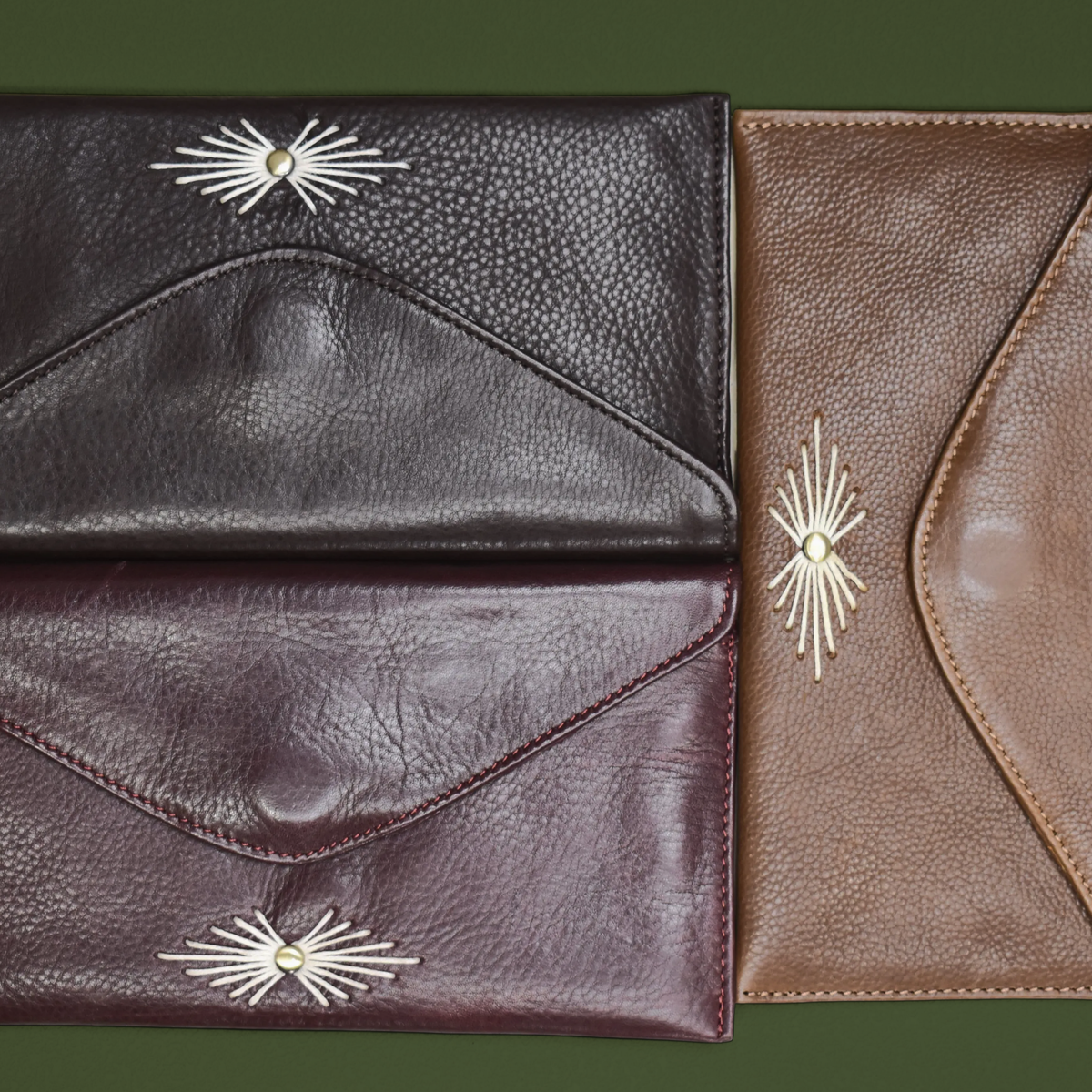 Ynez Milled Leather Wallet