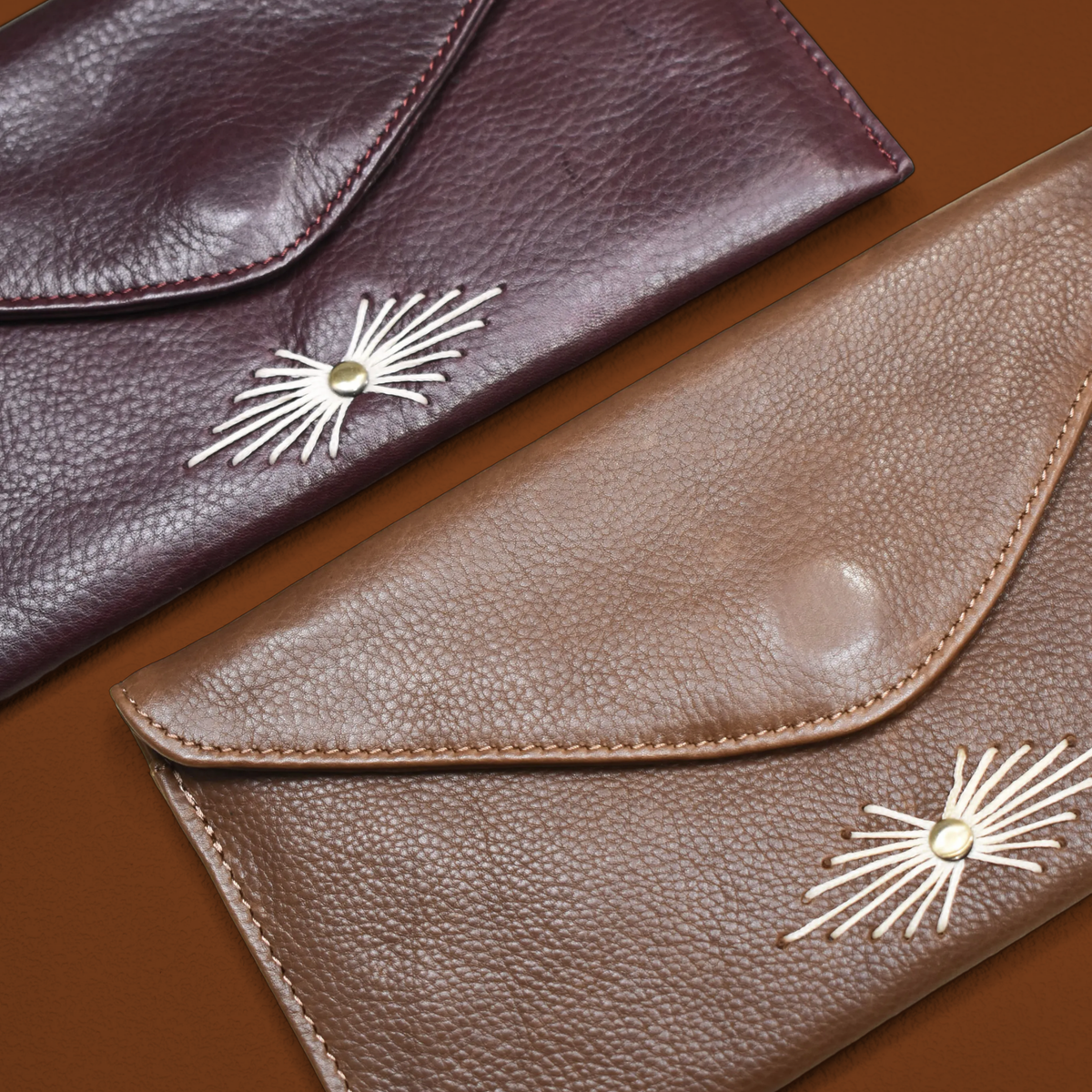 Ynez Milled Leather Wallet
