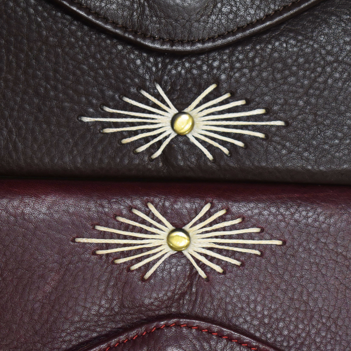 Ynez Milled Leather Wallet