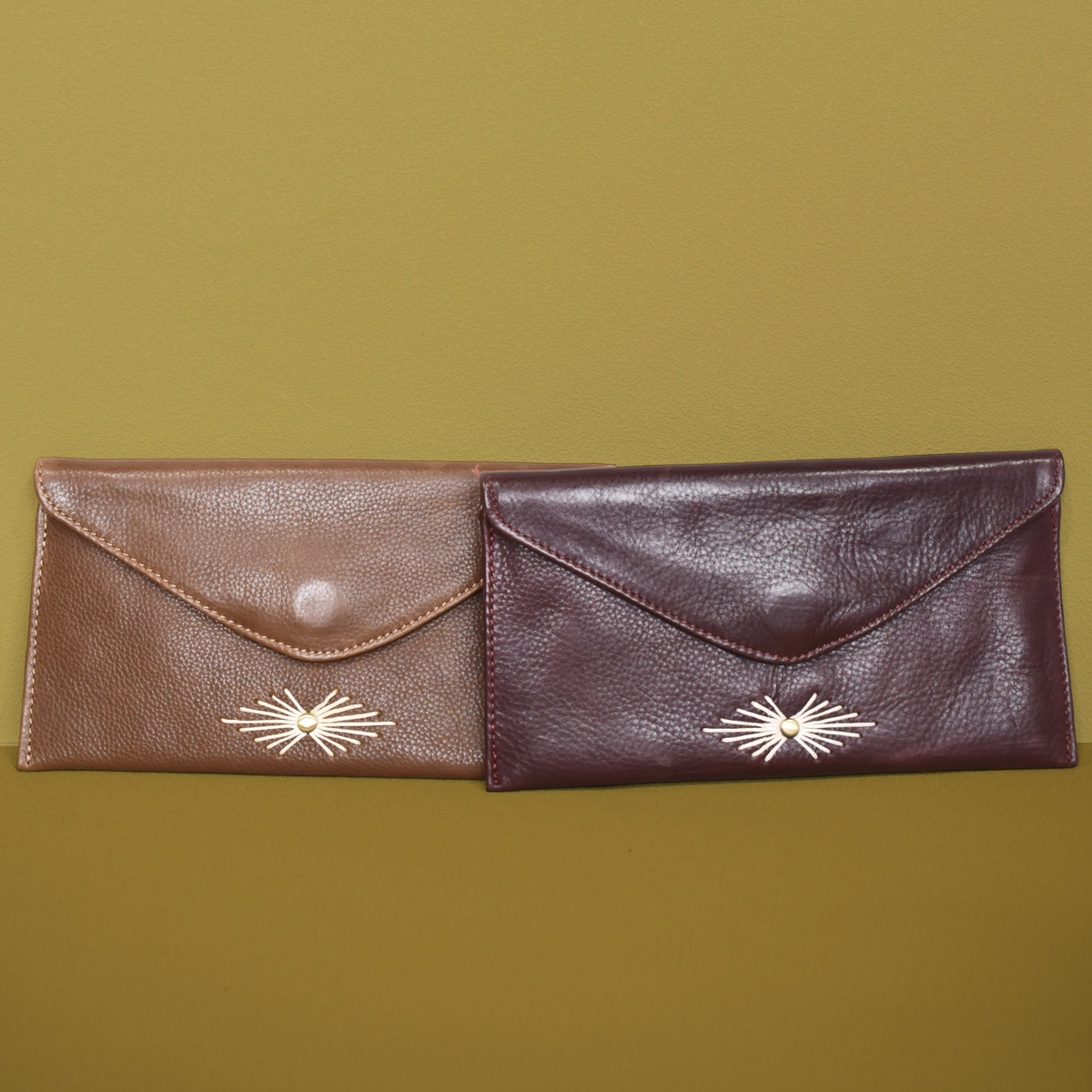 Ynez Milled Leather Wallet